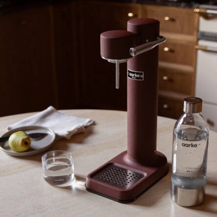 Aarke Carbonator 3 vandens karbonatorius Burgundy