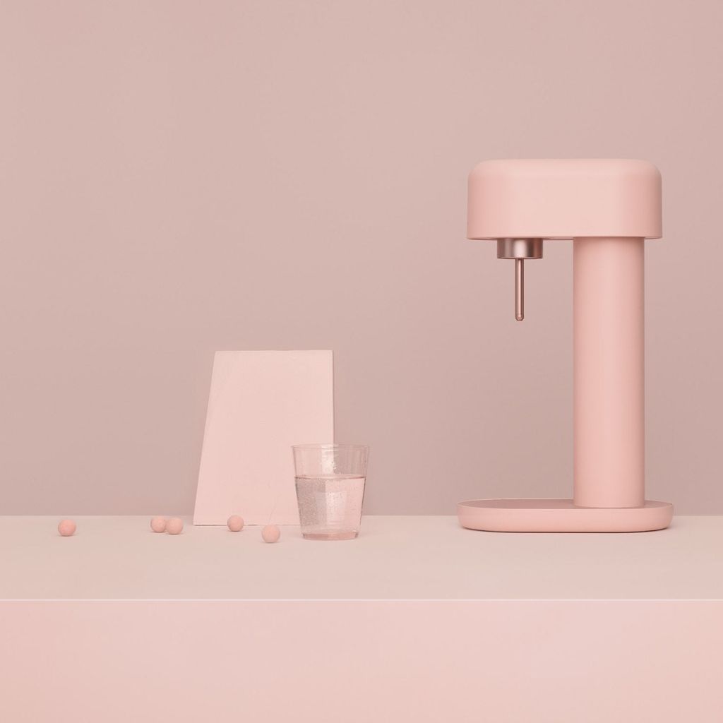 MySoda Ruby 2 vandens karbonatorius Pink