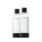 Gazuoto vandens butelis MYSODA 1L, 2vnt. Black - Vaizdas 2