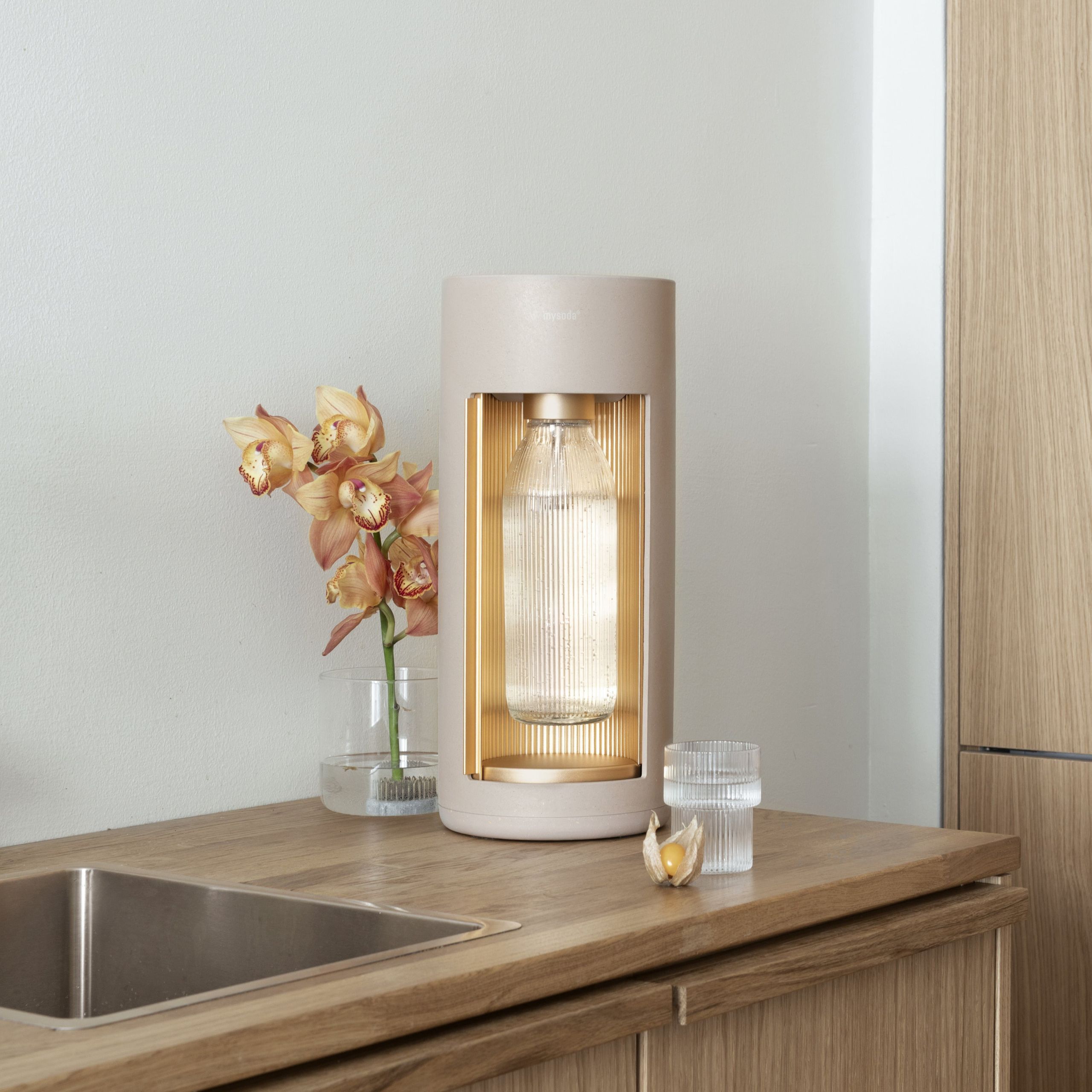 Mysoda GLASSY vandens karbonatorius Latte